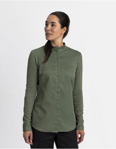 CGW-03785-05-Ladies Care Chef Jacket Arona Longsleeve